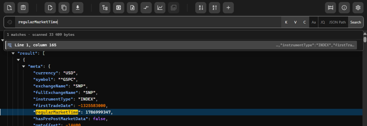 Rich search functionality